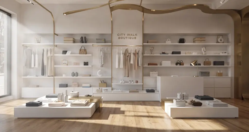 Brand-Led Arrival: A commercial entrance concept exploring first impression, material character and clear movement