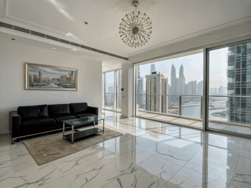Refreshed living room design study